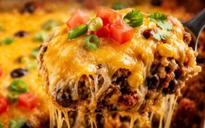 taco rice casserole
