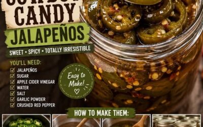 Sweet and Spicy Cowboy Candy Jalapeños