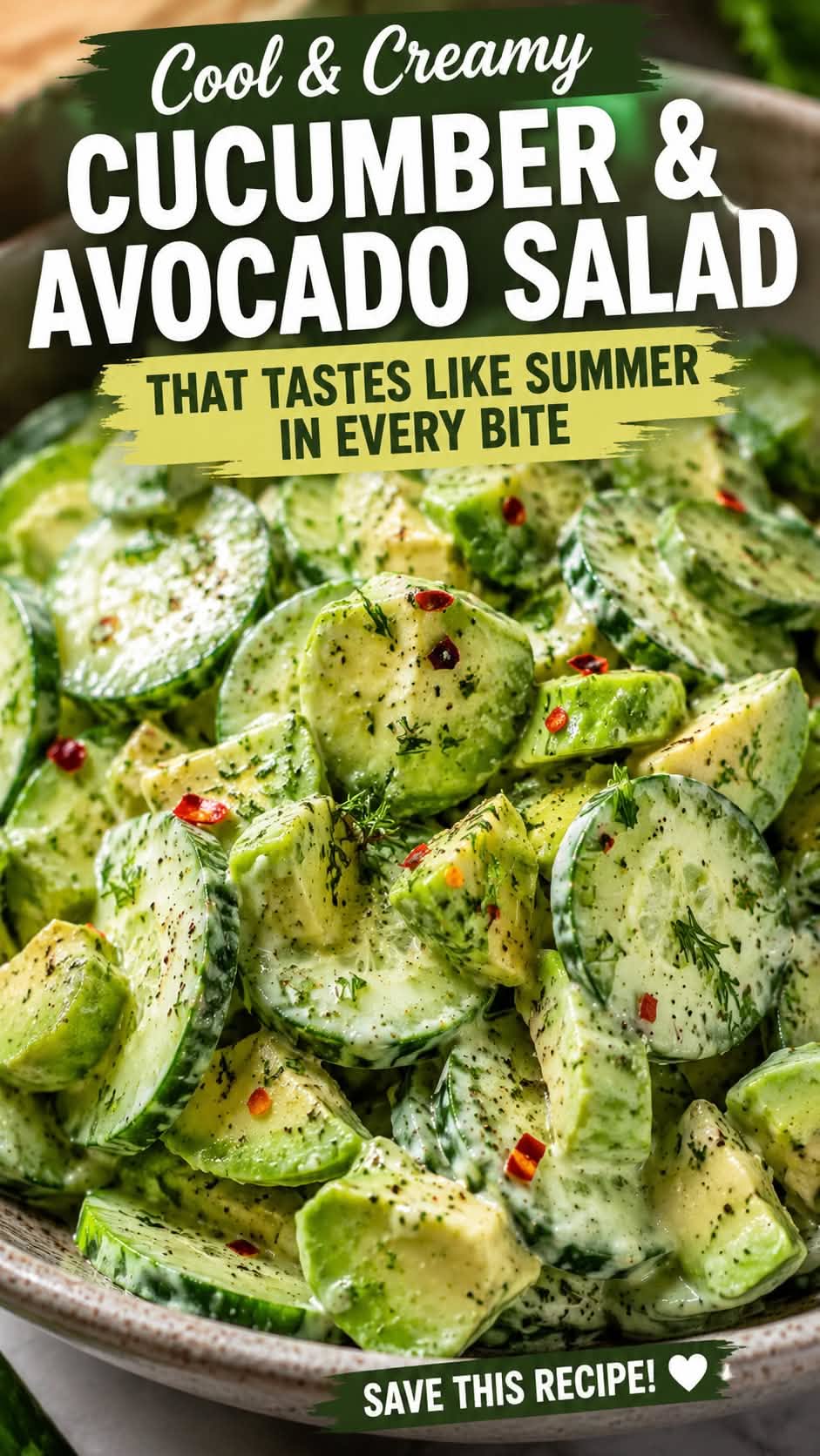 cucumber avocado salad