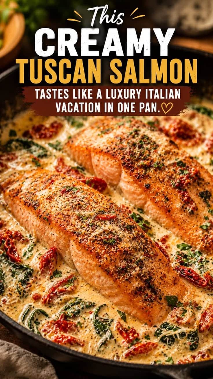 Creamy Tuscan Salmon