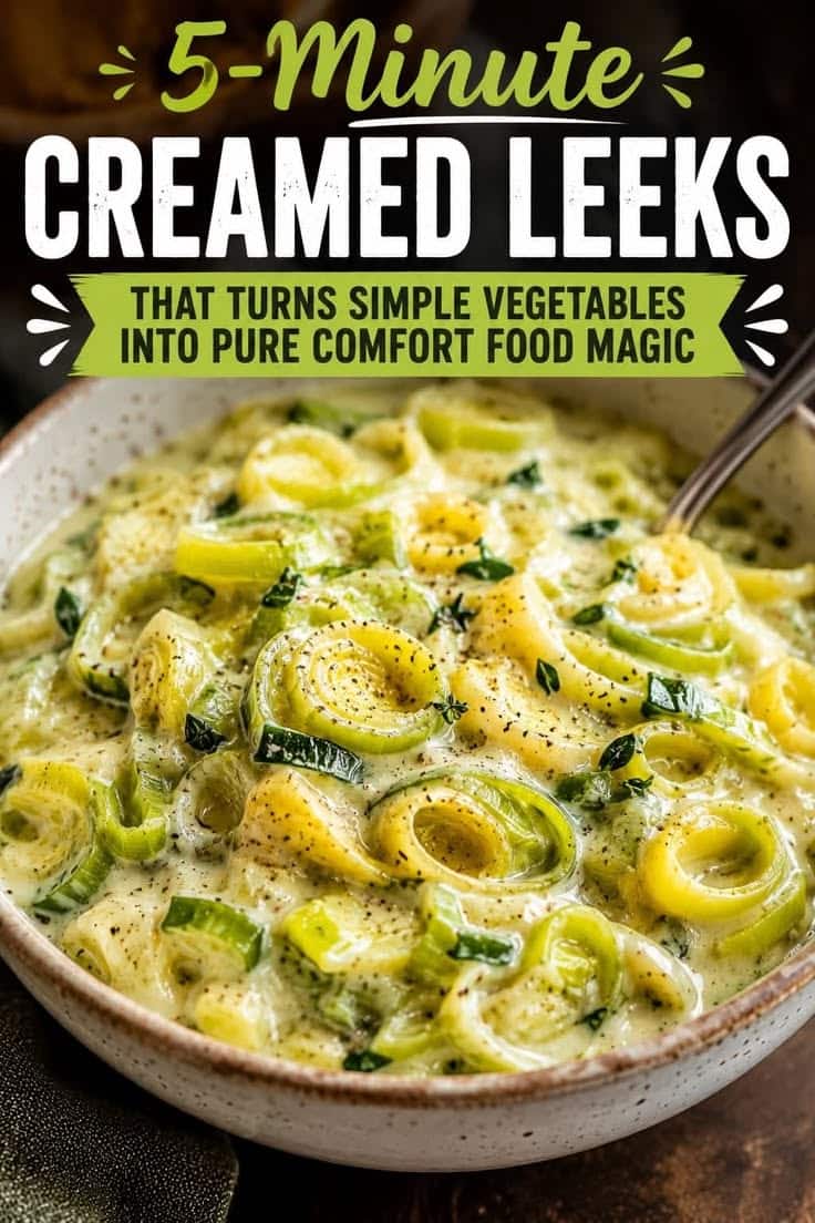 Creamed Leeks Recipe