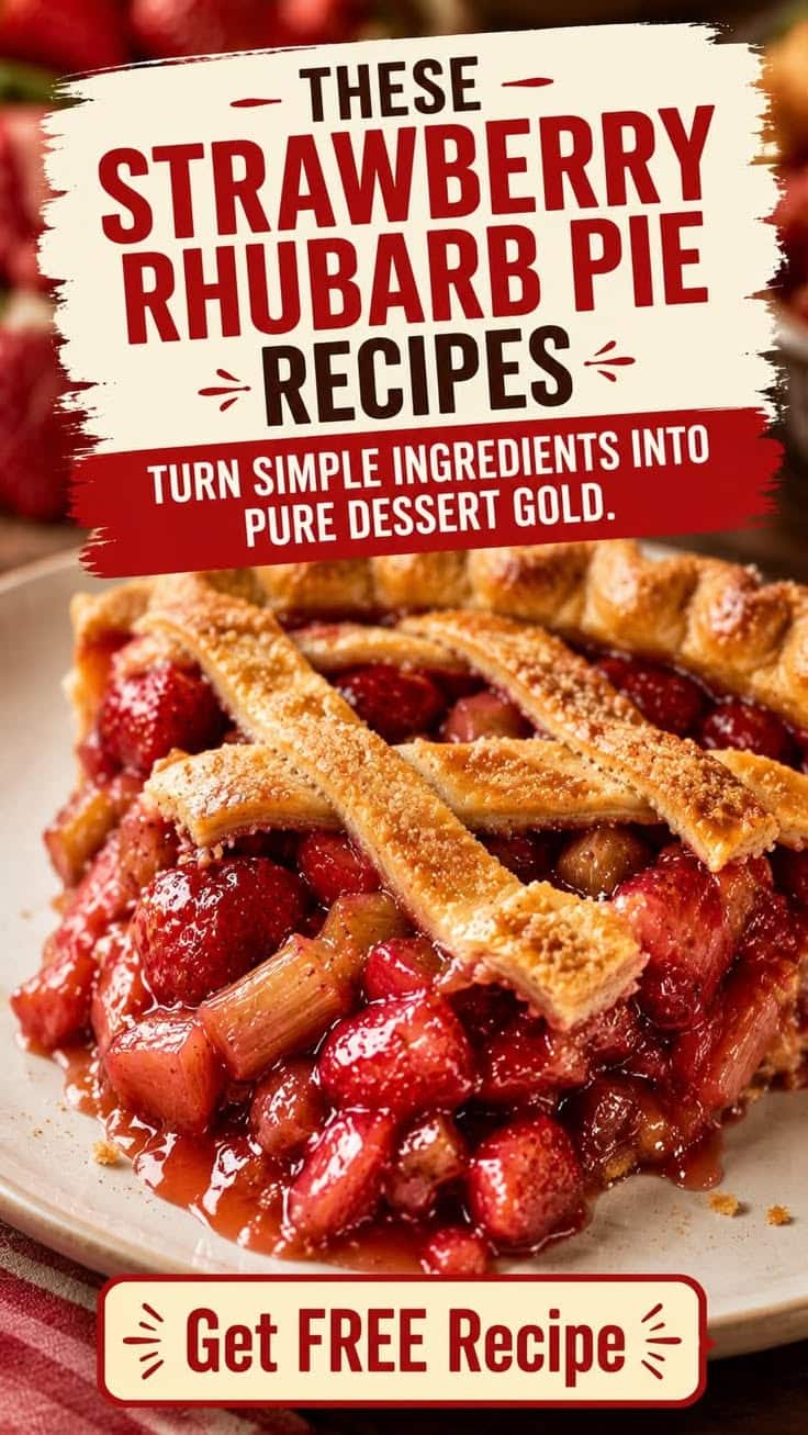 Strawberry Rhubarb Pie