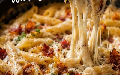 Creamy Spaghetti with Smoked Bacon